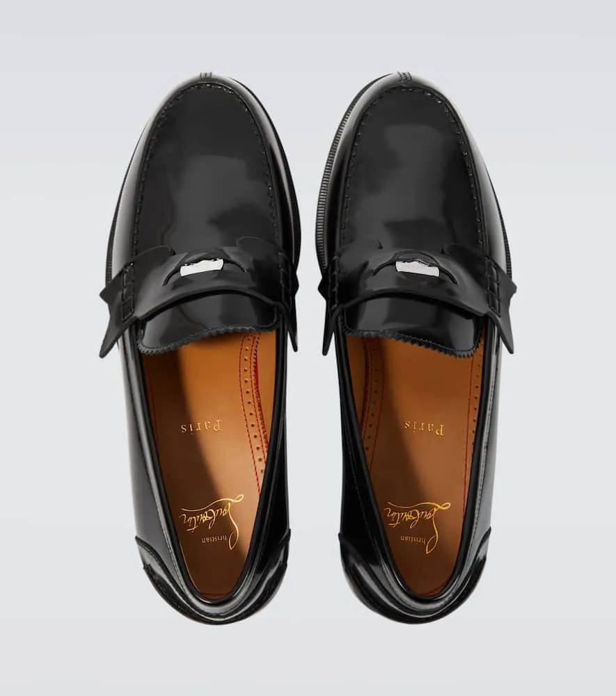 Christian Louboutin Penny leather loafers
