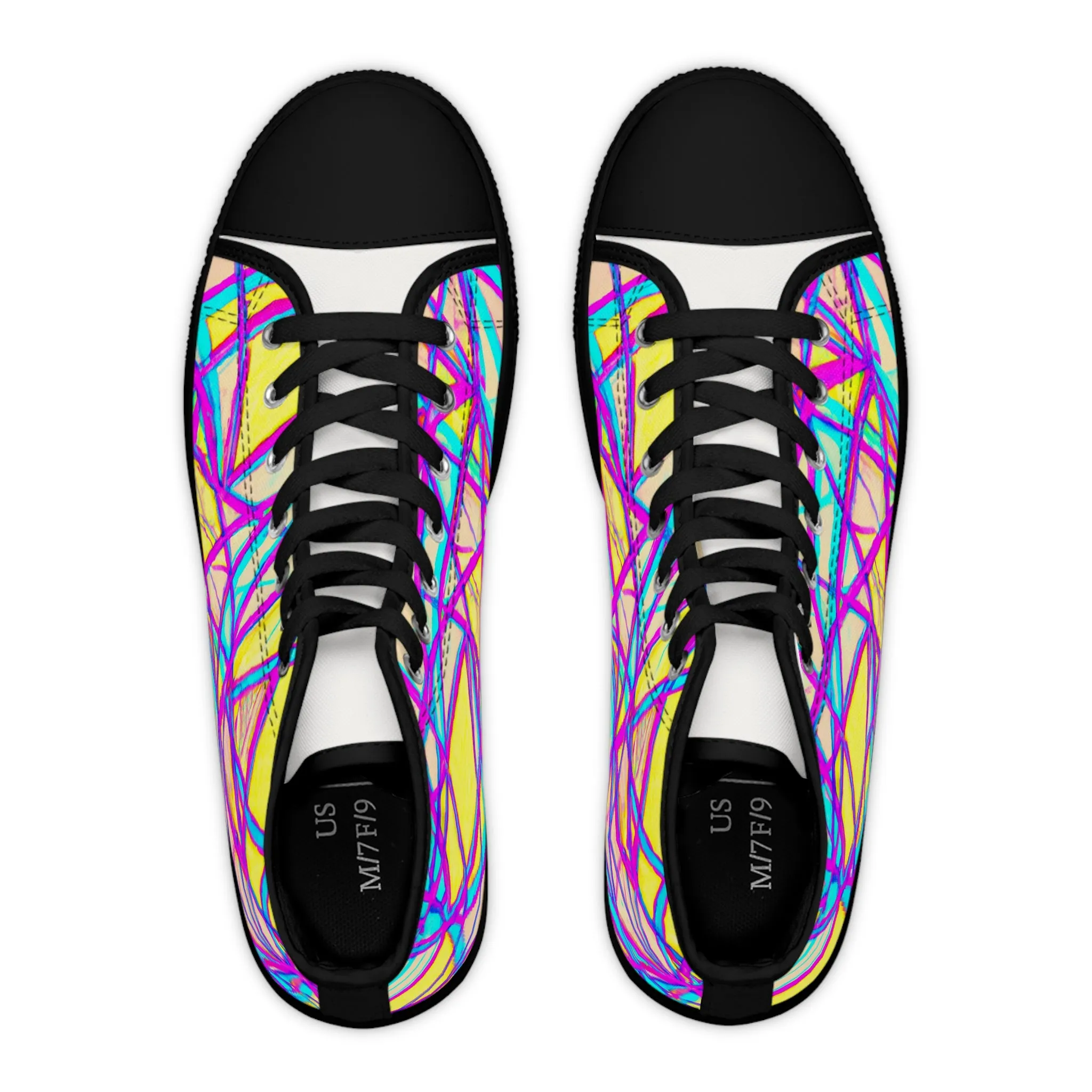 Glow Kicks. - high top