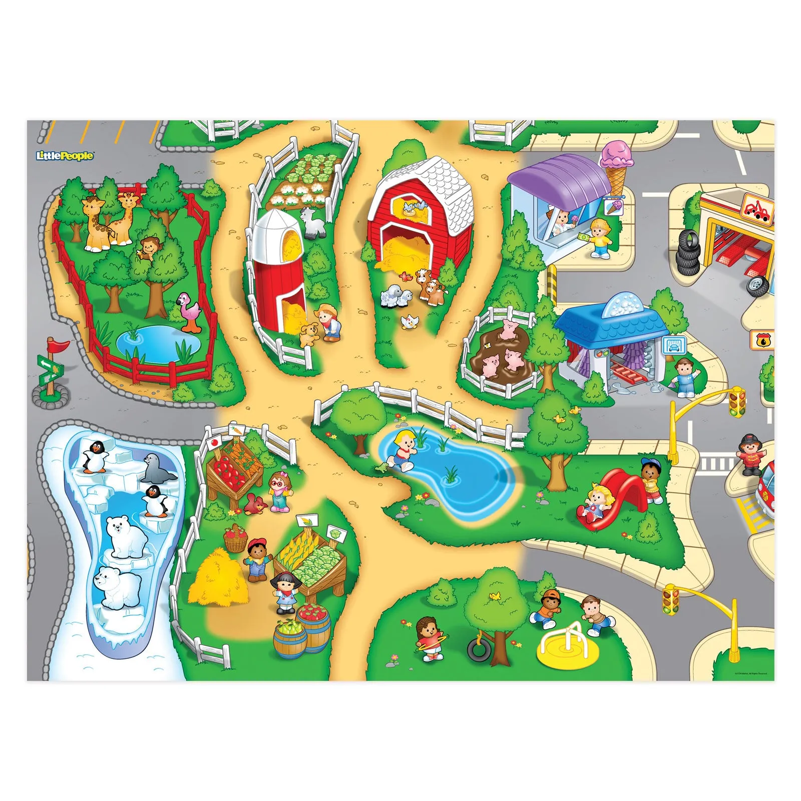 Imaginmat | Fisher Price Little People Original Imaginmat