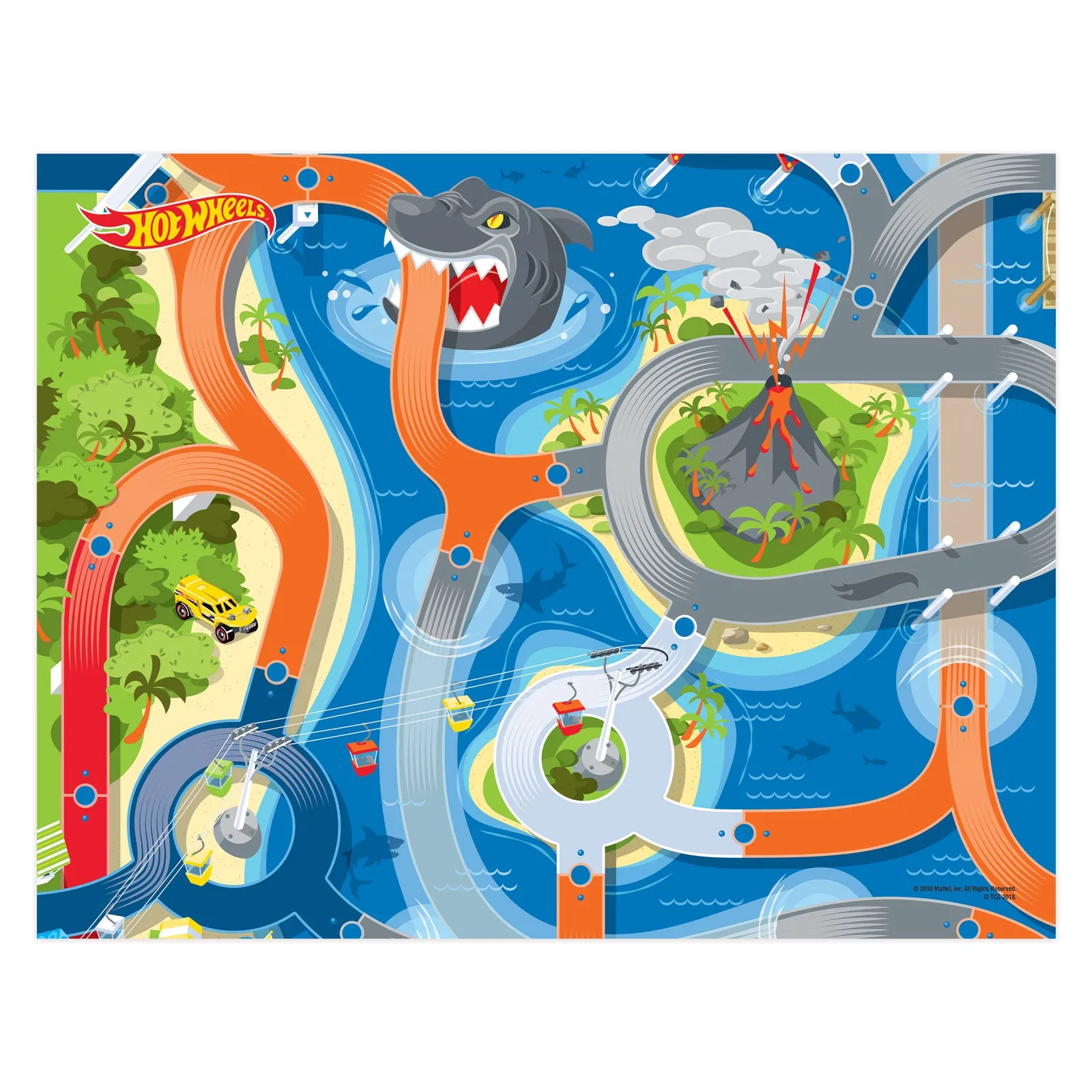 Imaginmat | Hot Wheels Imaginmat Deluxe One Vehicle
