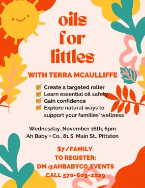 Oils for Littles Event