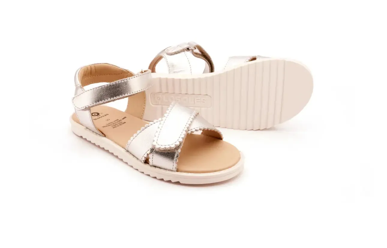 Old Soles Peachy Silver Sandals