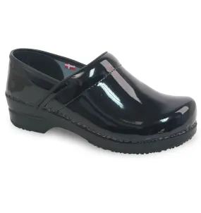 Sanita Sabel Women's Patent Leather Chef Clog (Chef Shoes)