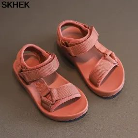 SKHEK 2020 Boys Sandals Kid Sandals Children Shoes Rubber School Shoes Breathable Open Toe Casual Boy Sandal