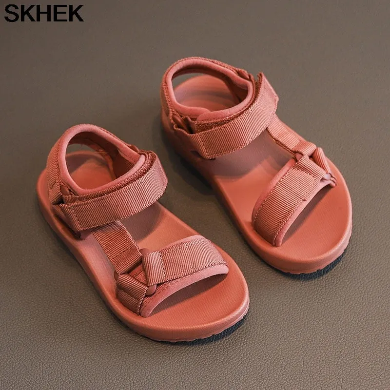 SKHEK 2020 Boys Sandals Kid Sandals Children Shoes Rubber School Shoes Breathable Open Toe Casual Boy Sandal