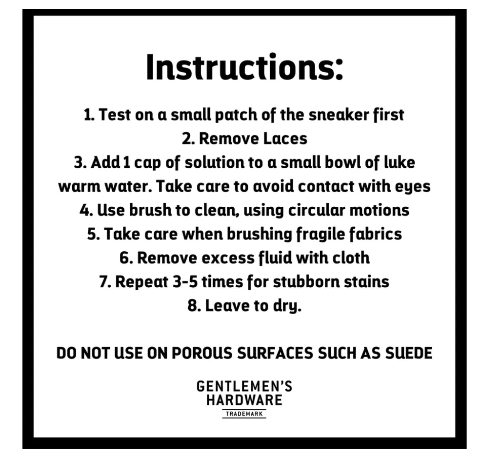 Sneaker Cleaning Kit