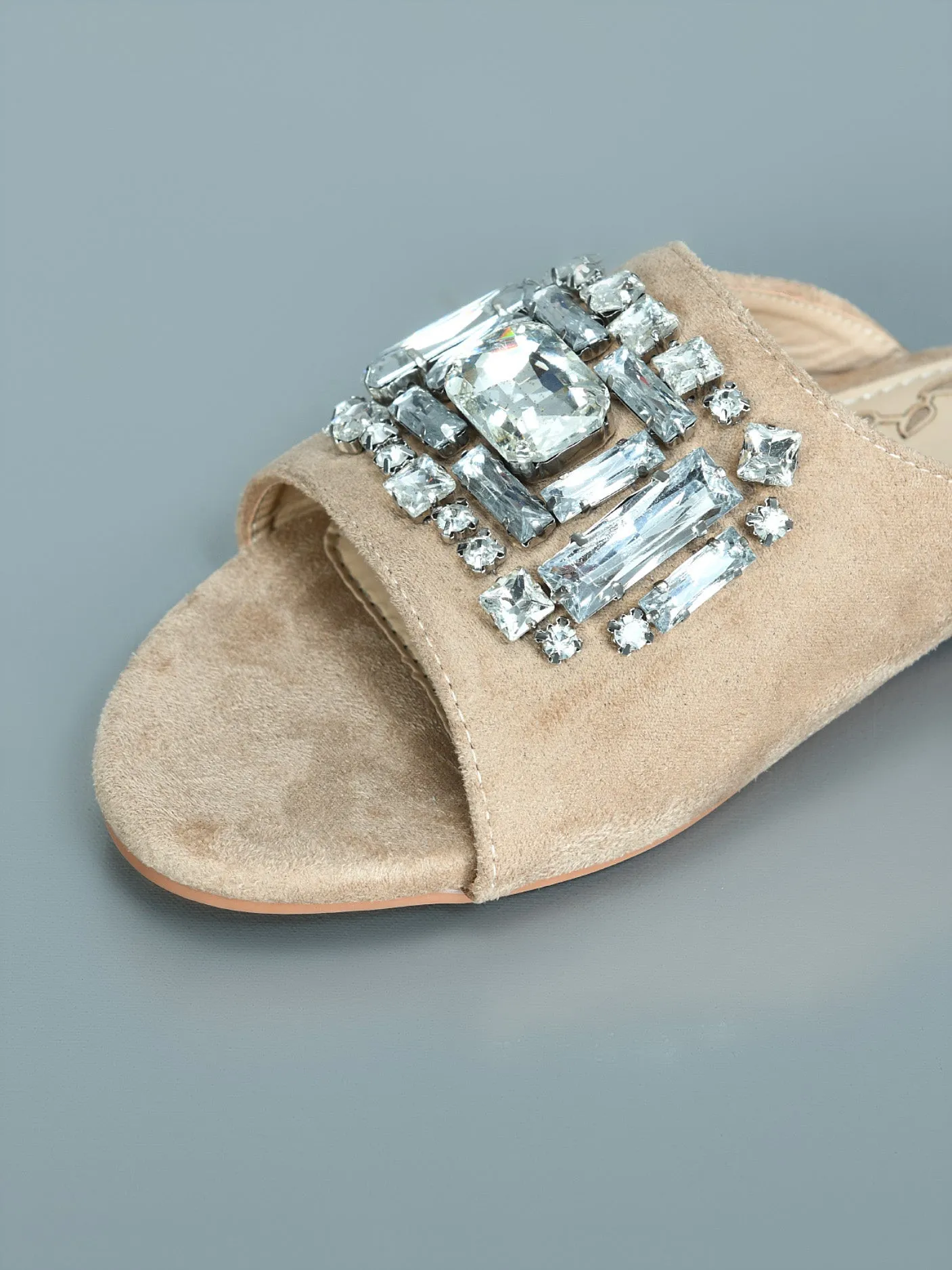 Stone Studded Flats