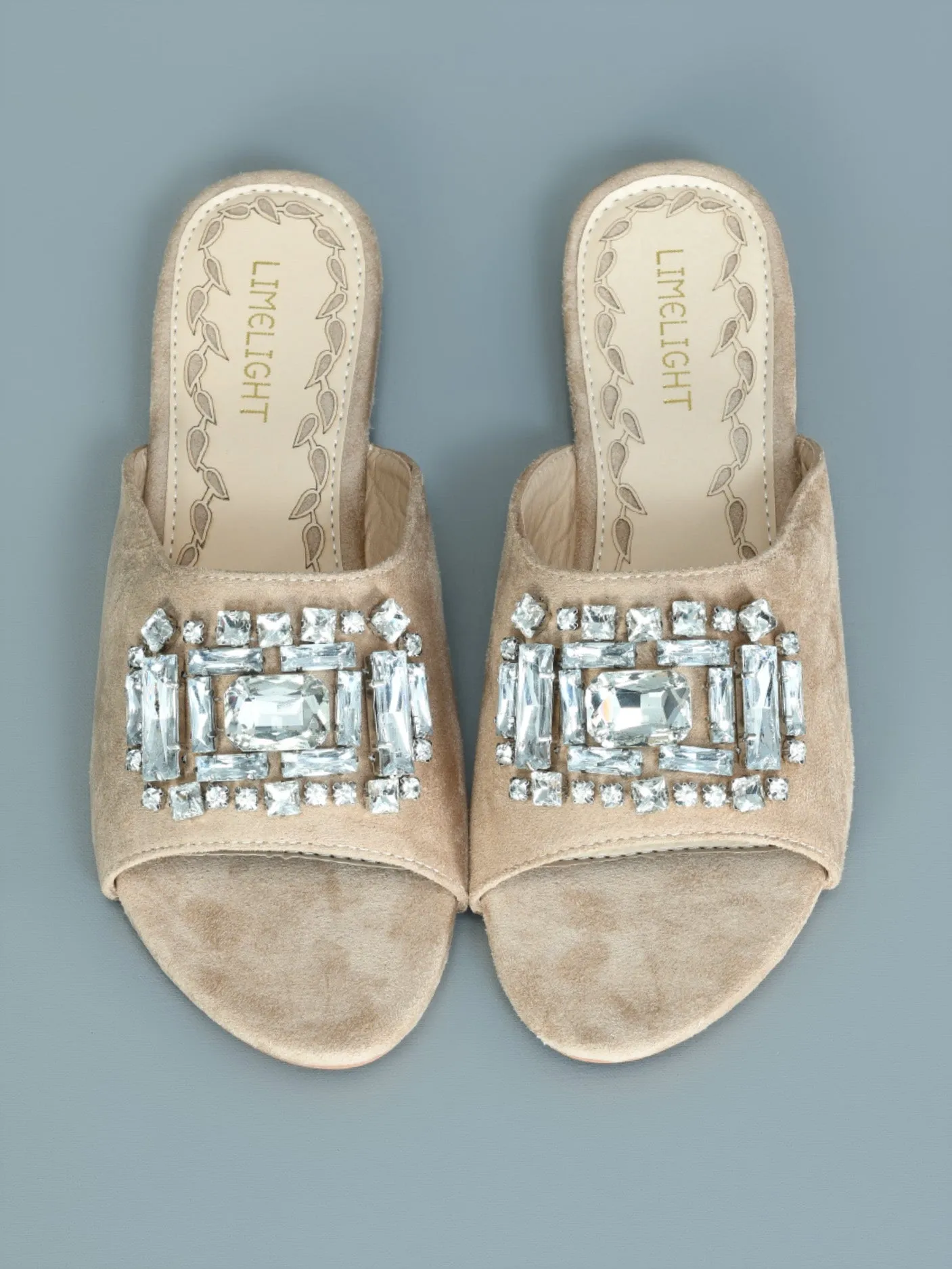 Stone Studded Flats