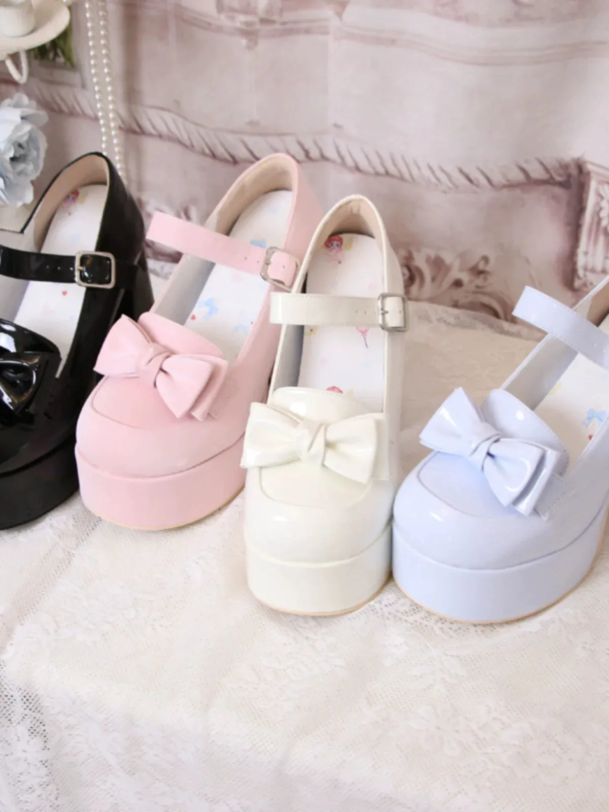 Toe Heels Original High Round Lolita